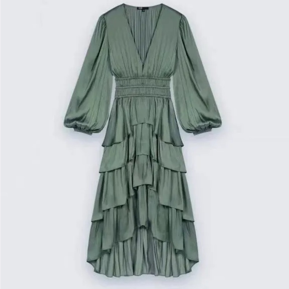 Maje silk dress NWT